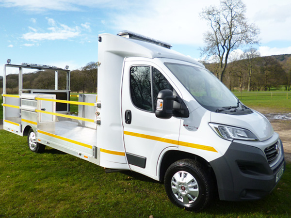 3.5t Low Bodied Traffic Management Vehicle