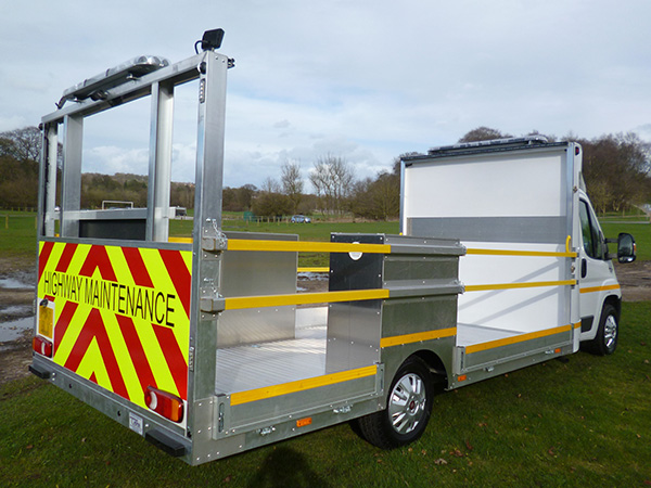 3.5t Low Bodied Traffic Management Vehicle