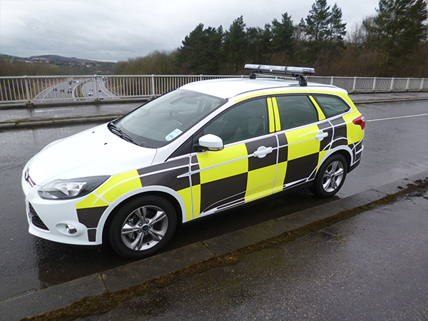 Traffic Safety and Control Officer Car TSCO