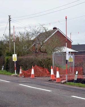 Guardian Goalposts System hazard delineator for avoiding danger and overhead electric power lines available at Blakedale