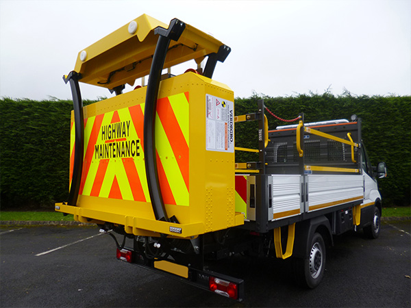 3 5T Ltma Crash Cushion 1 3.5t Impact Protection Vehicle with fitted mini crash cushion