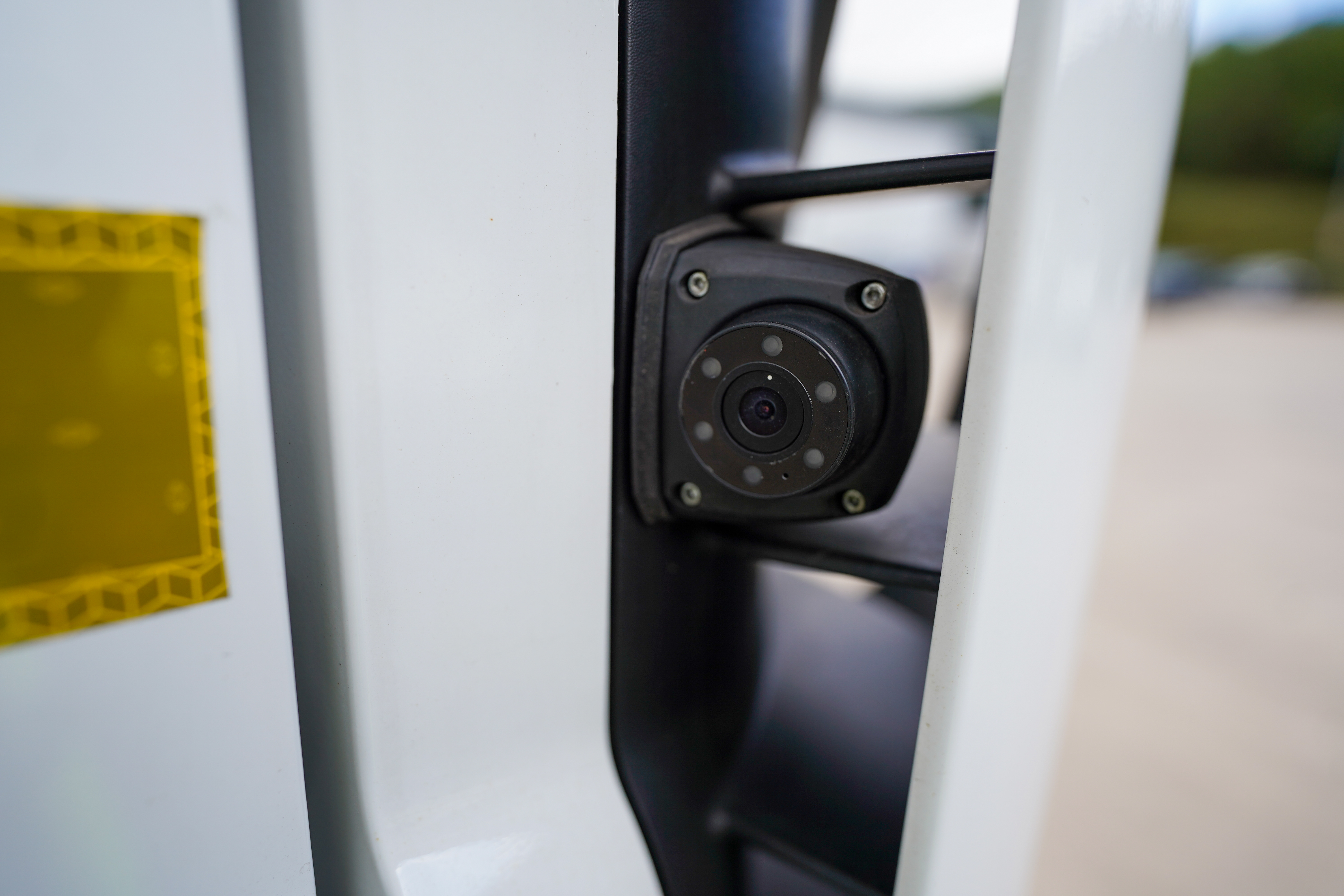 Traffic management vehicle camera