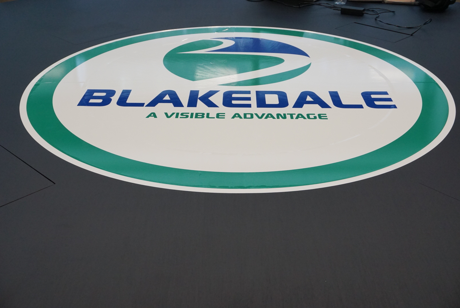 Blakedale logo in the head office