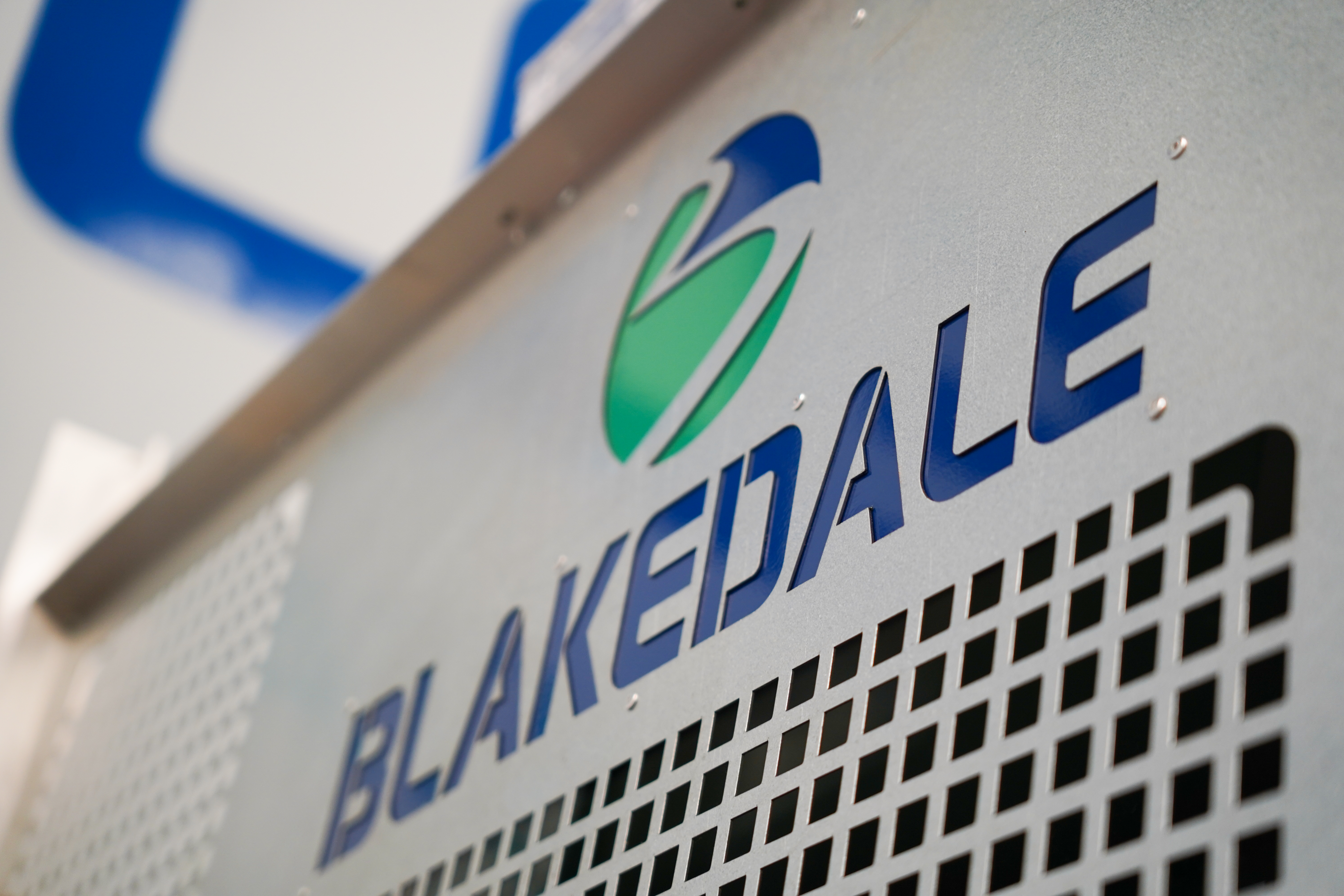 Blakedale traffic management vehicle branded crew cab