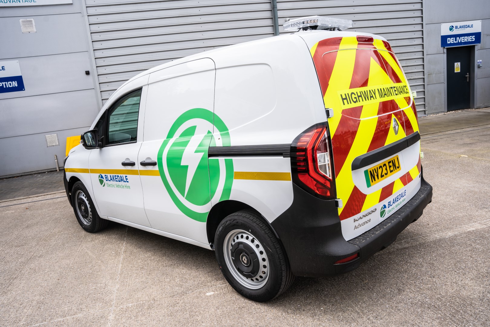 DSC09247 Renault Kangoo E-Tech Traffic Maintenance Vehicle