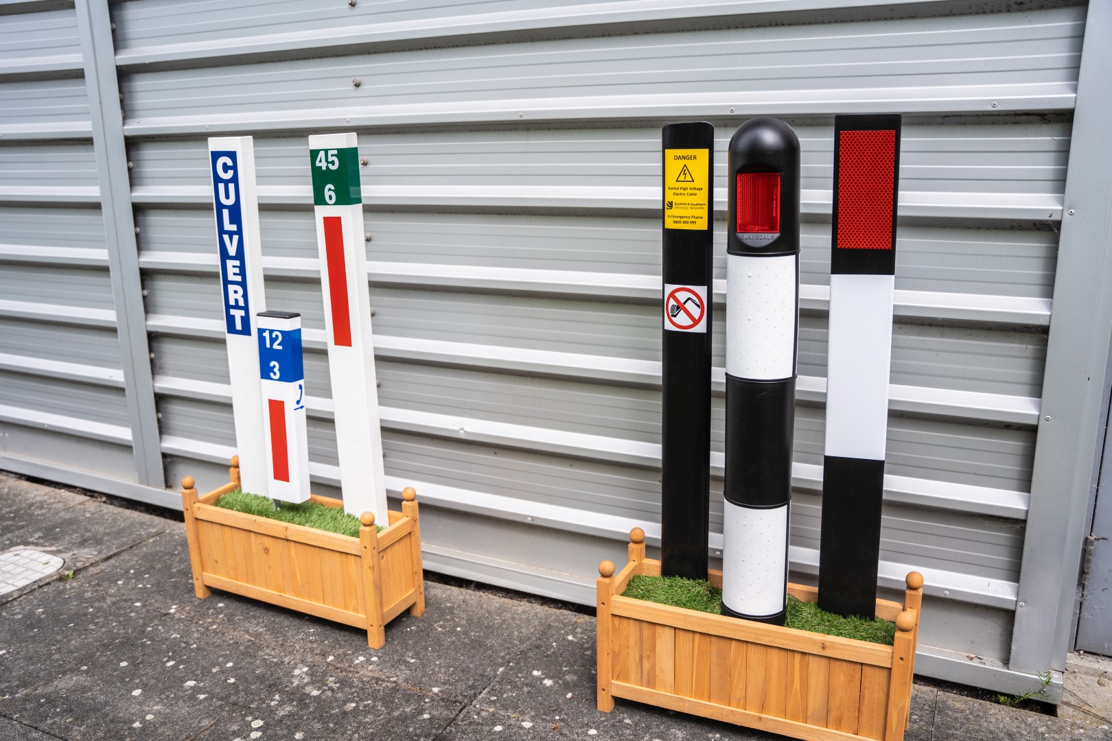 Range of bollards, road marker posts and information posts available at Blakedale