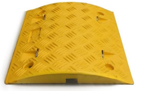 Speed bump yellow section