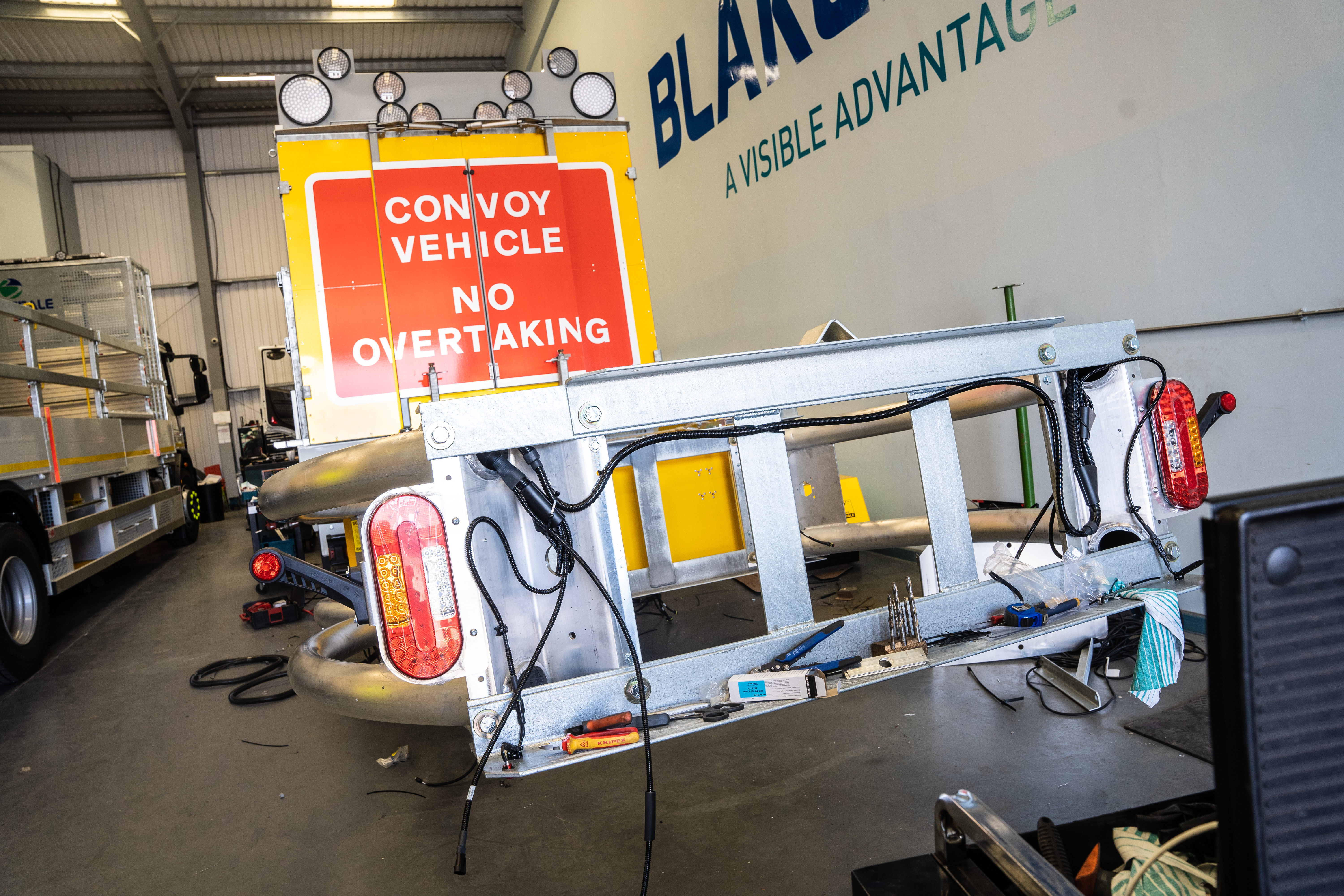 Crash Cushion Installation on IPV 