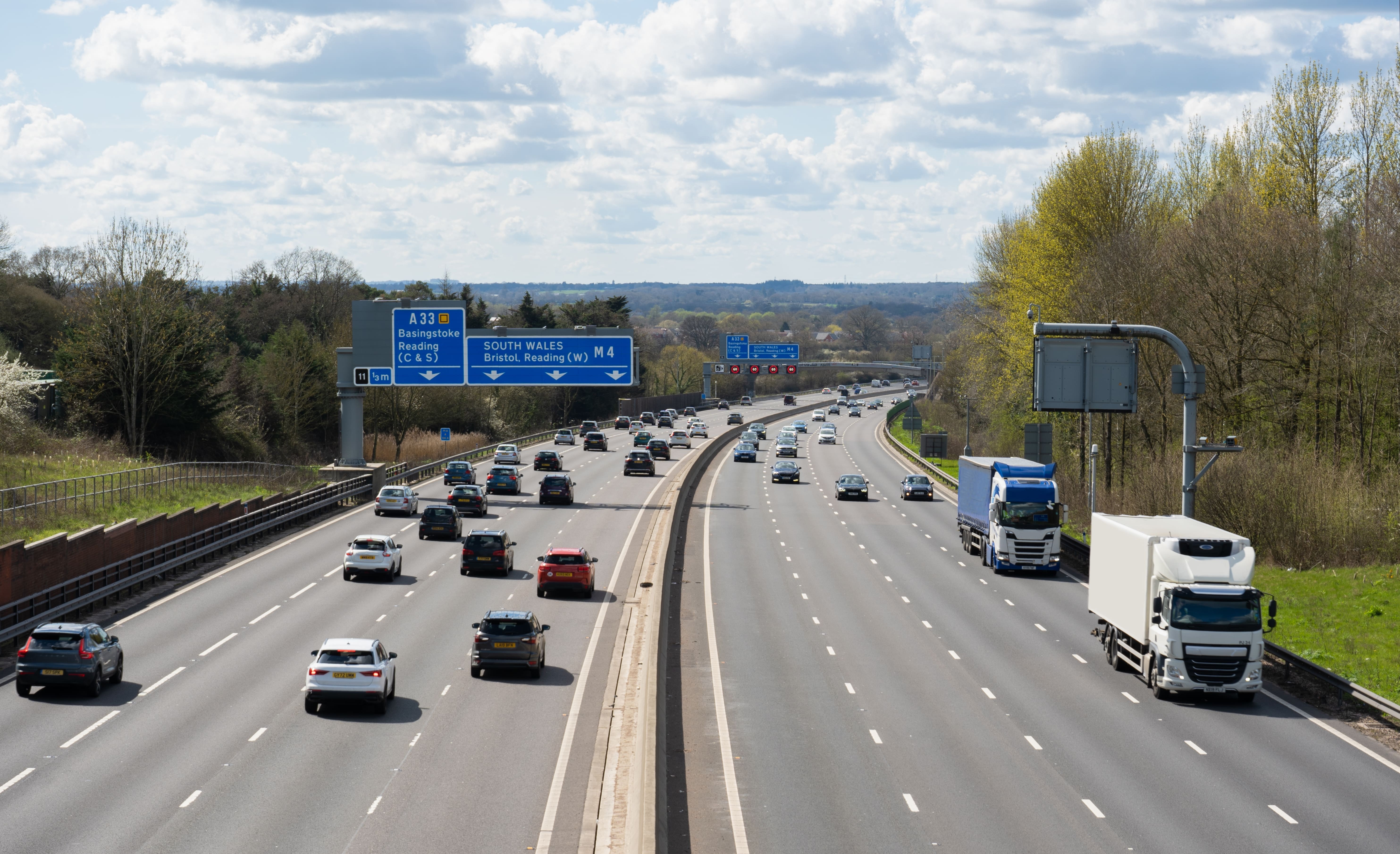 M4 Motorway 4 lane carriage