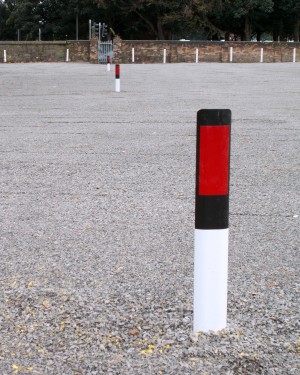 Fleximarker Short Verge Post in Hard Landscape available at Blakedale